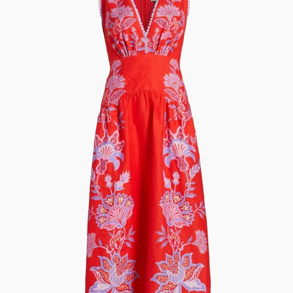 Farm Rio Linen Dress - Picture 4 of 4